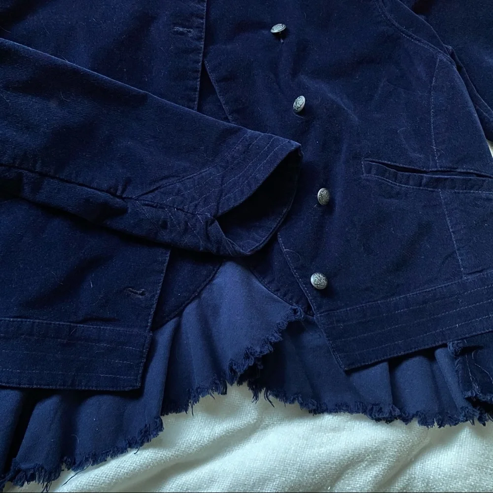 COPY - Free People VELVET Military Blazer - Picture 8 of 10